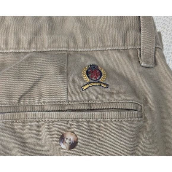 Tommy Hilfiger Other - Vintage Tommy Hilfiger Men's‎ Brown Khaki Pleated Pants Cuffed Size 36x32 Preppy